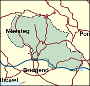 Ogmore - Local Map of the constituency