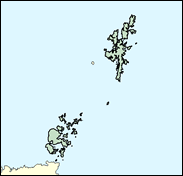 Orkney & Shetland - Local Map of the constituency