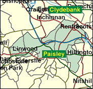 Paisley North - Local Map of the constituency