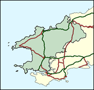 Preseli Pembrokeshire - Local Map of the constituency