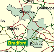 Pudsey - Local Map of the constituency