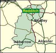 Redditch - Local Map of the constituency