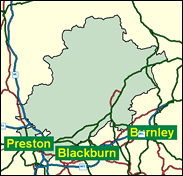 Ribble Valley - Local Map of the constituency