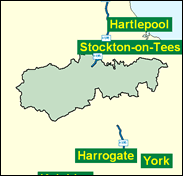 Richmond (Yorks) - Local Map of the constituency
