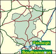 Romsey - Local Map of the constituency