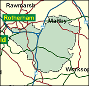 Rother Valley - Local Map of the constituency