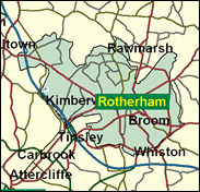 Rotherham - Local Map of the constituency