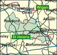 St Helens North - Local Map of the constituency