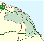 Scarborough & Whitby - Local Map of the constituency