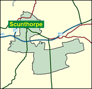 Scunthorpe - Local Map of the constituency