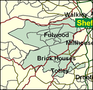 Sheffield, Hallam - Local Map of the constituency