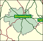 Shrewsbury & Atcham - Local Map of the constituency