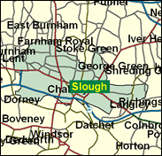 Slough - Local Map of the constituency