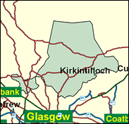 Strathkelvin and Bearsden - Local Map of the constituency
