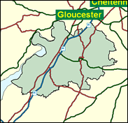 Stroud - Local Map of the constituency