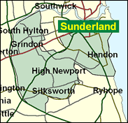 Sunderland South - Local Map of the constituency