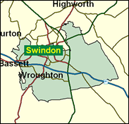 Swindon South - Local Map of the constituency