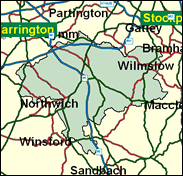 Tatton - Local Map of the constituency