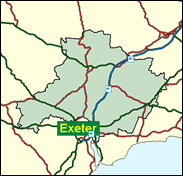 Tiverton & Honiton - Local Map of the constituency