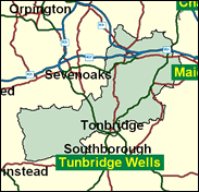 Tonbridge & Malling - Local Map of the constituency