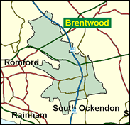 Upminster - Local Map of the constituency