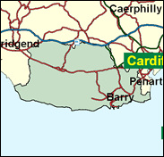 Vale of Glamorgan - Local Map of the constituency