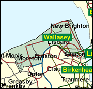 Wallasey - Local Map of the constituency