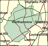 Walthamstow - Local Map of the constituency