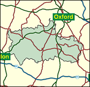 Wantage - Local Map of the constituency