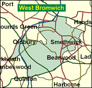 Warley - Local Map of the constituency