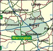 Warrington North - Local Map of the constituency