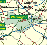 Warrington South - Local Map of the constituency