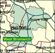 West Bromwich East - Local Map of the constituency
