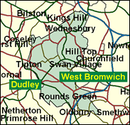 West Bromwich West - Local Map of the constituency