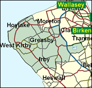 Wirral West - Local Map of the constituency
