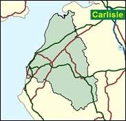 Workington - Local Map of the constituency