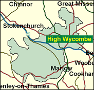Wycombe - Local Map of the constituency
