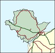 Ynys-Mon - Local Map of the constituency