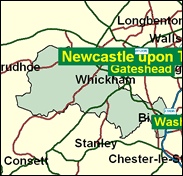 Blaydon - Local Map of the constituency