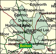 Bolton North East - Local Map of the constituency