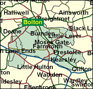 Bolton South East - Local Map of the constituency