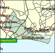 Bournemouth East - Local Map of the constituency