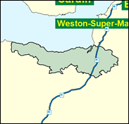 Bridgwater - Local Map of the constituency